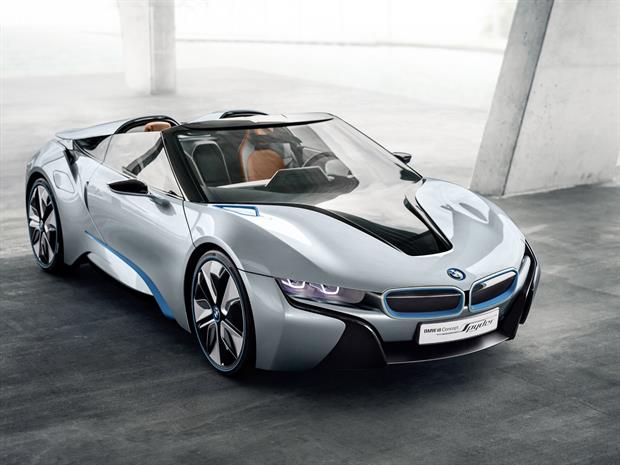 تولید بی ام و i8 Spyder در سال 2015